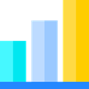 Stats, statistics, marketing, finances, graphical, Business, Bar chart SandyBrown icon