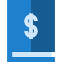 finances, economy, Business, Dollar Symbol, Book RoyalBlue icon