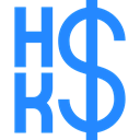 Hong Kong Dollar, Bank, hong kong, commerce, exchange, Business, Currency, Money DodgerBlue icon
