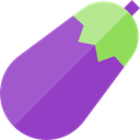 vegetarian, vegetable, organic, food, eggplant, vegan, Healthy Food, diet DarkOrchid icon