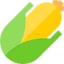 vegetarian, food, Healthy Food, Corncob, diet, organic, Cereal, vegan YellowGreen icon