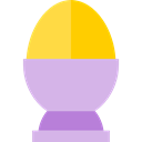 Boiled Egg, food, fried egg, organic, protein Thistle icon