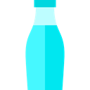 Bottle, water, Hydratation, drink, food, Healthy Food Black icon
