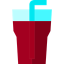 beverage, drink, soda, Unhealthy, sugar, glass, food Firebrick icon