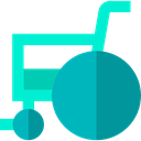handicap, disability, Access, Disabled, Tools And Utensils, hospital, medical, wheelchair DarkTurquoise icon