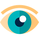 vision, medical, Ophthalmology, Eye, optical Black icon