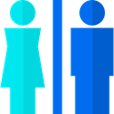 woman, stick man, Toilets, Man, restroom, bathroom, signs DodgerBlue icon