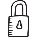 security, Tools And Utensils, padlock, privacy Black icon