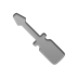 Screwdriver, technical Gray icon