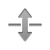 vertical, Flip Gray icon