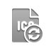 Ico, refresh, Format, File DarkGray icon