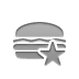 star, hamburger DarkGray icon