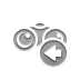 Binoculars, Left Gray icon