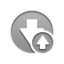 Up, Down, Arrow, down up DarkGray icon