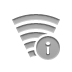 broadband, Info Gray icon