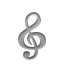 notation, Composer DarkGray icon