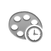Clock, palette DarkGray icon
