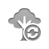 refresh, Tree DarkGray icon