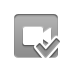 checkmark, video Icon
