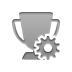 trophy, Gear DarkGray icon