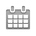 Month, Calendar Gray icon