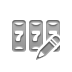 pencil, machine, slot DarkGray icon