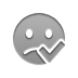 sad, smiley, checkmark DarkGray icon
