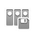 frame, Diskette DarkGray icon