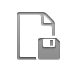 Diskette, document Gray icon