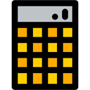 maths, Tools And Utensils, technology, Calculating, Technological, calculator Black icon