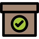 packaging, package, Business, Box, cardboard, Delivery Gray icon