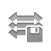 Diskette, isdn Gray icon