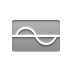 frequency, wave, low DarkGray icon