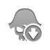 Piracy, Down DarkGray icon