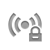 Access, point, Lock Gray icon