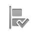 vertical, Left, Align, checkmark Gray icon