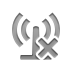 antenna, cross Gray icon