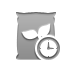 Material, Clock, raw DarkGray icon