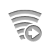 broadband, right Gray icon