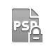 File, Lock, Format, Psd Icon