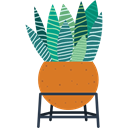 plant, Dessert, Aloe, nature, Botanical, dry Black icon