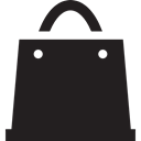 Business, shopping bag, shopping, Supermarket, Shopper, Bag, commerce Black icon