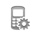 phone, Gear Gray icon