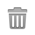 Trash Gray icon