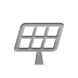 plant, power, solar Gray icon