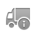 Info, truck DarkGray icon