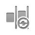 horizontal, right, distribute, refresh DarkGray icon