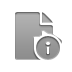 Info, File, transfer DarkGray icon