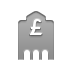 Bank, pound DarkGray icon