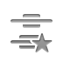 distribute, star, vertical, Center Gray icon